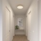 Smartwares Deckenleuchte 50x10 cm Braun Smartwares Deckenleuchte 50x10 cm Braun