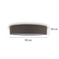 Smartwares Deckenleuchte 50x10 cm Braun Smartwares Deckenleuchte 50x10 cm Braun