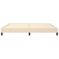 vidaXL Bettgestell Creme 200x200 cm Stoff vidaXL Bettgestell Creme 200x200 cm Stoff
