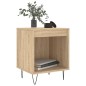 vidaXL Nachttische 2 Stk. Sonoma-Eiche 40x35x50 cm Holzwerkstoff vidaXL Nachttische 2 Stk. Sonoma-Eiche 40x35x50 cm Holzwerkstoff