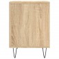 vidaXL Nachttische 2 Stk. Sonoma-Eiche 40x35x50 cm Holzwerkstoff vidaXL Nachttische 2 Stk. Sonoma-Eiche 40x35x50 cm Holzwerkstoff
