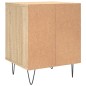 vidaXL Nachttische 2 Stk. Sonoma-Eiche 40x35x50 cm Holzwerkstoff vidaXL Nachttische 2 Stk. Sonoma-Eiche 40x35x50 cm Holzwerkstoff