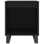 vidaXL Nachttische 2 Stk. Schwarz 40x35x50 cm Holzwerkstoff vidaXL Nachttische 2 Stk. Schwarz 40x35x50 cm Holzwerkstoff