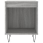 vidaXL Nachttisch Grau Sonoma 40x35x50 cm Holzwerkstoff vidaXL Nachttisch Grau Sonoma 40x35x50 cm Holzwerkstoff