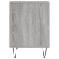 vidaXL Nachttisch Grau Sonoma 40x35x50 cm Holzwerkstoff vidaXL Nachttisch Grau Sonoma 40x35x50 cm Holzwerkstoff