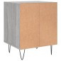 vidaXL Nachttisch Grau Sonoma 40x35x50 cm Holzwerkstoff vidaXL Nachttisch Grau Sonoma 40x35x50 cm Holzwerkstoff