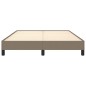 Bettgestell Taupe 140x200 cm Stoff Bettgestell Taupe 140x200 cm Stoff