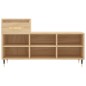 vidaXL Schuhregal Sonoma-Eiche 102x36x60 cm Holzwerkstoff vidaXL Schuhregal Sonoma-Eiche 102x36x60 cm Holzwerkstoff