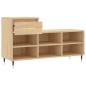 vidaXL Schuhregal Sonoma-Eiche 102x36x60 cm Holzwerkstoff vidaXL Schuhregal Sonoma-Eiche 102x36x60 cm Holzwerkstoff