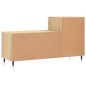 vidaXL Schuhregal Sonoma-Eiche 102x36x60 cm Holzwerkstoff vidaXL Schuhregal Sonoma-Eiche 102x36x60 cm Holzwerkstoff