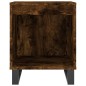 vidaXL Nachttisch Räuchereiche 40x35x50 cm Holzwerkstoff vidaXL Nachttisch Räuchereiche 40x35x50 cm Holzwerkstoff
