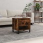 vidaXL Couchtisch Räuchereiche 50x46x50 cm Holzwerkstoff vidaXL Couchtisch Räuchereiche 50x46x50 cm Holzwerkstoff