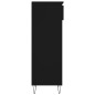 vidaXL Schuhschrank Schwarz 40x36x105 cm Holzwerkstoff vidaXL Schuhschrank Schwarz 40x36x105 cm Holzwerkstoff