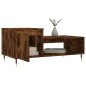 vidaXL Couchtisch Räuchereiche 100x50x45 cm Holzwerkstoff vidaXL Couchtisch Räuchereiche 100x50x45 cm Holzwerkstoff