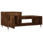 vidaXL Couchtisch Räuchereiche 100x50x45 cm Holzwerkstoff vidaXL Couchtisch Räuchereiche 100x50x45 cm Holzwerkstoff