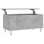 vidaXL Couchtisch Betongrau 90x44,5x45 cm Holzwerkstoff vidaXL Couchtisch Betongrau 90x44,5x45 cm Holzwerkstoff