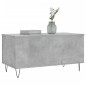 vidaXL Couchtisch Betongrau 90x44,5x45 cm Holzwerkstoff vidaXL Couchtisch Betongrau 90x44,5x45 cm Holzwerkstoff
