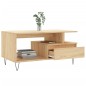 vidaXL Couchtisch Sonoma-Eiche 90x49x45 cm Holzwerkstoff vidaXL Couchtisch Sonoma-Eiche 90x49x45 cm Holzwerkstoff