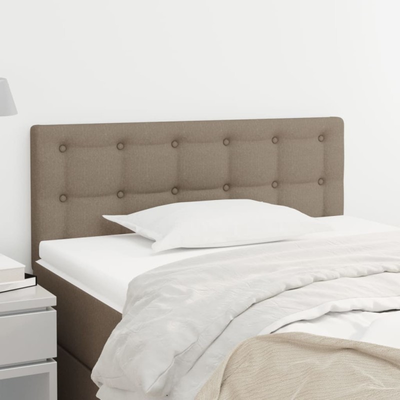 Kopfteil Taupe 100x5x78/88 cm Stoff Kopfteil Taupe 100x5x78/88 cm Stoff