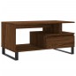 vidaXL Couchtisch Braun Eichen-Optik 90x49x45 cm Holzwerkstoff vidaXL Couchtisch Braun Eichen-Optik 90x49x45 cm Holzwerkstoff
