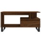 vidaXL Couchtisch Braun Eichen-Optik 90x49x45 cm Holzwerkstoff vidaXL Couchtisch Braun Eichen-Optik 90x49x45 cm Holzwerkstoff