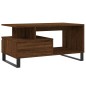 vidaXL Couchtisch Braun Eichen-Optik 90x49x45 cm Holzwerkstoff vidaXL Couchtisch Braun Eichen-Optik 90x49x45 cm Holzwerkstoff