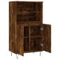 vidaXL Highboard Räuchereiche 60x36x110 cm Holzwerkstoff vidaXL Highboard Räuchereiche 60x36x110 cm Holzwerkstoff