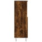 vidaXL Highboard Räuchereiche 60x36x110 cm Holzwerkstoff vidaXL Highboard Räuchereiche 60x36x110 cm Holzwerkstoff