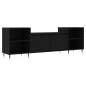 vidaXL TV-Schrank Schwarz 160x35x55 cm Holzwerkstoff vidaXL TV-Schrank Schwarz 160x35x55 cm Holzwerkstoff