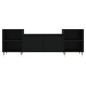 vidaXL TV-Schrank Schwarz 160x35x55 cm Holzwerkstoff vidaXL TV-Schrank Schwarz 160x35x55 cm Holzwerkstoff