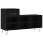 vidaXL Schuhregal Schwarz 102x36x60 cm Holzwerkstoff vidaXL Schuhregal Schwarz 102x36x60 cm Holzwerkstoff