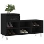 vidaXL Schuhregal Schwarz 102x36x60 cm Holzwerkstoff vidaXL Schuhregal Schwarz 102x36x60 cm Holzwerkstoff