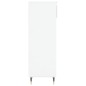 vidaXL Schuhschrank Hochglanz-Weiß 40x36x105 cm Holzwerkstoff vidaXL Schuhschrank Hochglanz-Weiß 40x36x105 cm Holzwerkstoff