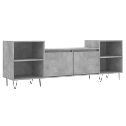 vidaXL TV-Schrank Betongrau 160x35x55 cm Holzwerkstoff