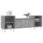 vidaXL TV-Schrank Betongrau 160x35x55 cm Holzwerkstoff vidaXL TV-Schrank Betongrau 160x35x55 cm Holzwerkstoff