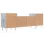 vidaXL TV-Schrank Betongrau 160x35x55 cm Holzwerkstoff vidaXL TV-Schrank Betongrau 160x35x55 cm Holzwerkstoff