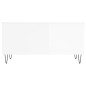 vidaXL Couchtisch Hochglanz-Weiß 90x44,5x45 cm Holzwerkstoff vidaXL Couchtisch Hochglanz-Weiß 90x44,5x45 cm Holzwerkstoff