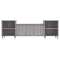 vidaXL TV-Schrank Grau Sonoma 160x35x55 cm Holzwerkstoff vidaXL TV-Schrank Grau Sonoma 160x35x55 cm Holzwerkstoff