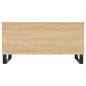 vidaXL Couchtisch Sonoma-Eiche 90x44,5x45 cm Holzwerkstoff