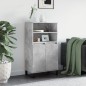 vidaXL Highboard Betongrau 60x36x110 cm Holzwerkstoff vidaXL Highboard Betongrau 60x36x110 cm Holzwerkstoff