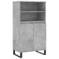 vidaXL Highboard Betongrau 60x36x110 cm Holzwerkstoff vidaXL Highboard Betongrau 60x36x110 cm Holzwerkstoff