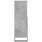 vidaXL Highboard Betongrau 60x36x110 cm Holzwerkstoff vidaXL Highboard Betongrau 60x36x110 cm Holzwerkstoff