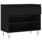 vidaXL Schuhregal Schwarz 70x36x60 cm Holzwerkstoff vidaXL Schuhregal Schwarz 70x36x60 cm Holzwerkstoff