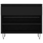 vidaXL Schuhregal Schwarz 70x36x60 cm Holzwerkstoff vidaXL Schuhregal Schwarz 70x36x60 cm Holzwerkstoff