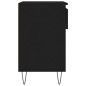 vidaXL Schuhregal Schwarz 70x36x60 cm Holzwerkstoff vidaXL Schuhregal Schwarz 70x36x60 cm Holzwerkstoff