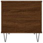 vidaXL Couchtisch Braun Eichen-Optik 60x44,5x45 cm Holzwerkstoff vidaXL Couchtisch Braun Eichen-Optik 60x44,5x45 cm Holzwerkstoff