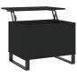 vidaXL Couchtisch Schwarz 60x44,5x45 cm Holzwerkstoff vidaXL Couchtisch Schwarz 60x44,5x45 cm Holzwerkstoff