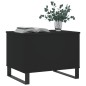 vidaXL Couchtisch Schwarz 60x44,5x45 cm Holzwerkstoff vidaXL Couchtisch Schwarz 60x44,5x45 cm Holzwerkstoff