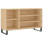vidaXL Schuhregal Sonoma-Eiche 102x36x60 cm Holzwerkstoff vidaXL Schuhregal Sonoma-Eiche 102x36x60 cm Holzwerkstoff