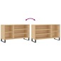 vidaXL Schuhregal Sonoma-Eiche 102x36x60 cm Holzwerkstoff vidaXL Schuhregal Sonoma-Eiche 102x36x60 cm Holzwerkstoff